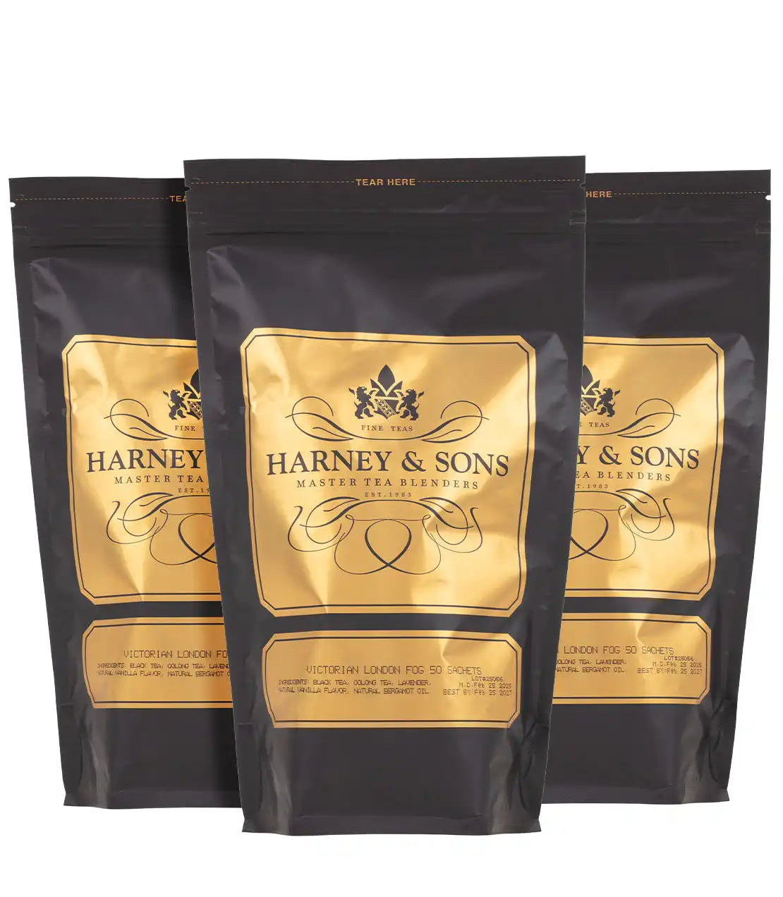 Victorian London Fog Trio – 3 Bags of 50 Sachets