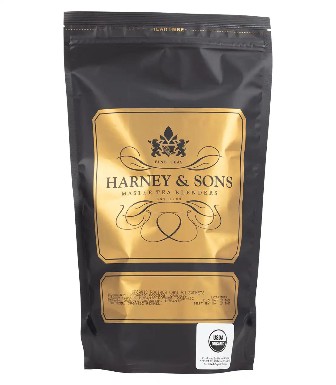 Organic Rooibos Chai, Bag of 50 Sachets